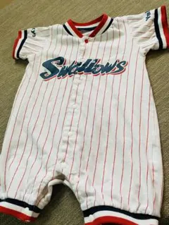 東京ヤクルトスワローズ 公式ベビー ロンパース ユニフォーム80のサムネイル