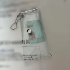 ミツキ ミニマルチポーチ クリア ボタン式