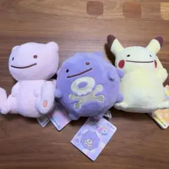 へんしん！メタモン メッソン ドガース ピカチュウ3種セット - メルカリ