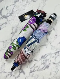 未使用 LANVIN ランバン 折りたたみ傘 花柄のサムネイル