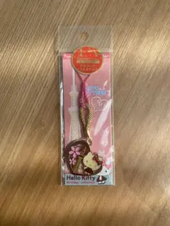 ハローキティ 東京スカイツリー桜 ハート型 キーホルダー - メルカリ