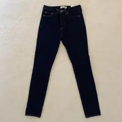 LOWRYS FARM スキニーデニム ダークブルー S