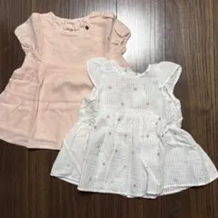 プティマイン　チュニック2点セット　100 新品タグ付き