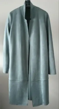 ブラックフライデー価格　ZARA 　ミントグリーン ロングコート XS