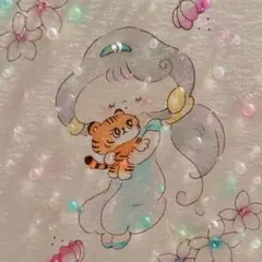 グラスアート　イラスト　水彩画　原画