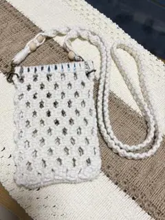 未使用品 ciansumi ガラスビーズハンドル ミニバッグ - メルカリ