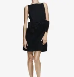 H&M EDITION ドレス リボン キャミワンピース XS ブラック