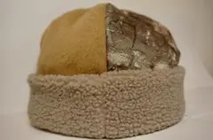 一点物 ビーニー フリース ボア 帽子 ニット帽 ハンドメイド
