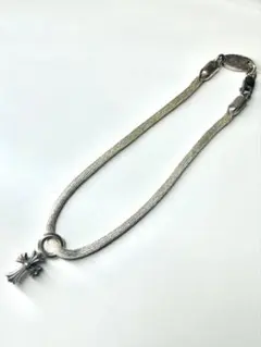 CHROME HEARTS クロスチャーム KZブレスレット ベージュ 紐ブレス
