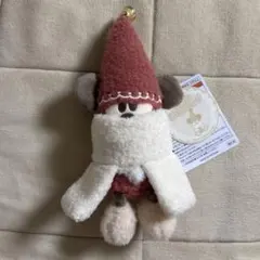 ディズニー クリスマス リルリンリン ぬいぐるみバッジ