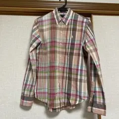 Ralph Lauren sportチェック柄長袖シャツ