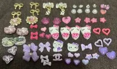 No.902 日焼けハローキティ ピンクイルカ ネイルパーツ5個 - メルカリ