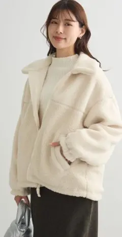 ボアブルゾン フリースジャケット