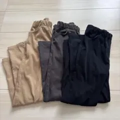 無印良品　キッズ　レギンスパンツ 3色セット