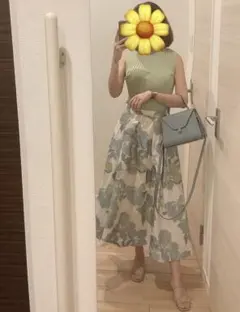 ★JUSGLITTY★花柄フレアスカート【値下げしました】