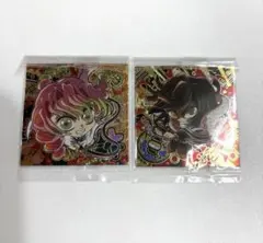 鬼滅の刃ウエハース 2枚セット　甘露寺蜜璃　伊黒小芭内２