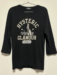 ■HYSTERIC GLAMOUR TURN IT ON Tシャツ 黒 S
