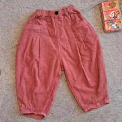 匿名配送　BREEZE　バルーンタックコーデュロイパンツ　100サイズ