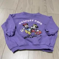 しまむら　リトシー　ディズニー　ミッキーミニー　ベビートレーナー　ベビートップス