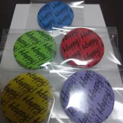 嵐 Are you happy?缶バッチ5個セット