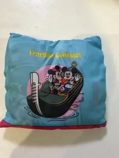 ディズニー　カプセルトイ　エコバッグ　水色　ヴェネツィアンゴンドラのサムネイル