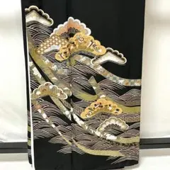 やまと謹製 振袖 絞り金銀彩 鶴文様 裄67cm 華やか - メルカリ