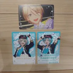 【新品・匿名配送】あんさんぶるスターズあんスタALKALOIDカード３枚セット