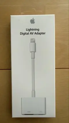 Lightning Digital AV Adapter 【Apple純正】