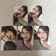 ルセラフィム　spaghetti コンパクト盤 トレカ　ウンチェ　5枚