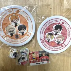 ハイキュー　くら寿司コラボ　オリジナル寿司皿　烏野　音駒　2枚セット