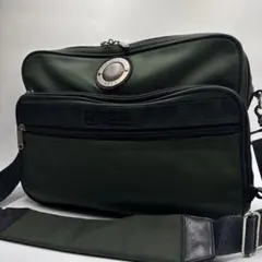 BREE AIR TRANSFER ショルダーバッグ オリーブグリーン ナイロンのサムネイル