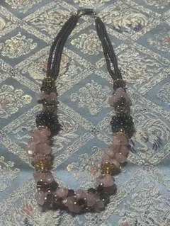 ローズクォーツ ネックレス