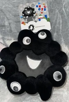 EXPO2025 黒ミャク ぬいぐるみボールチェーン＆カラビナ 顔 フェイス