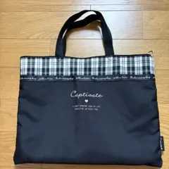 レッスンバック　美品　チャック付きのサムネイル
