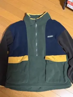 値下げしたので早い者勝ち　Perushu フリースジャケット ハーフジップ