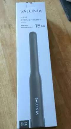 SALONIA ストレートヘアアイロン 15MM