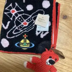 Vivienne Westwoodチャーム付きタオルハンカチ