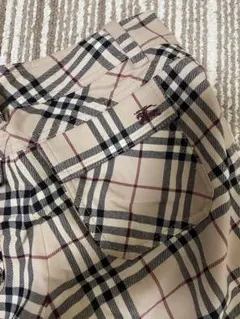 BURBERRY バーバリー　ブルーレーベル　チェック　パンツ　ロゴ　34
