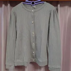 Bee des Bee 女の子 カーディガン 150cm グレー