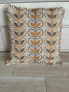 ACTUS 植物模様 クッションカバー 45cm