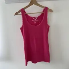 H&M ショッキングピンクキャミ レースキャミソール ピンク