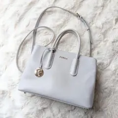 FURLA フルラ ショルダーバッグ 2way グレー テッサのサムネイル