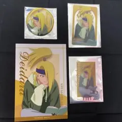 NARUTO ナルトThe AkiBa 限定 缶バッジ カード 特典 デイダラ