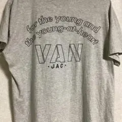 VANジャケット　T シャツ　グレー　Lサイズのサムネイル