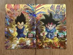 スーパードラゴンボールヒーローズ 孫悟空Jr. ベジータUGM3-034 035