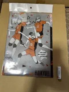 ハイキュー!! ジャンプ! 3ポケットクリアファイル 烏野高校 単品 タカラ