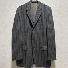 50s 60s vintage ネップ ストライプ テーラードジャケット - メルカリ