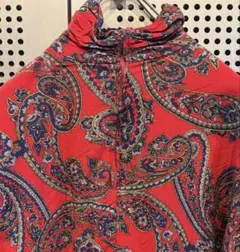 古着　ヴィンテージ　vintage ワンピース　ペイズリー　ペイズリーワンピース