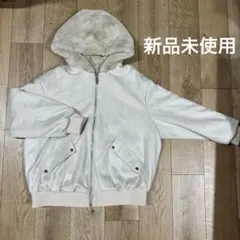 ZARA フード付きリバーシブル　ボンバージャケット　アウター　ファーコート