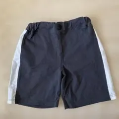 120サイズ 黒白ハーフパンツ